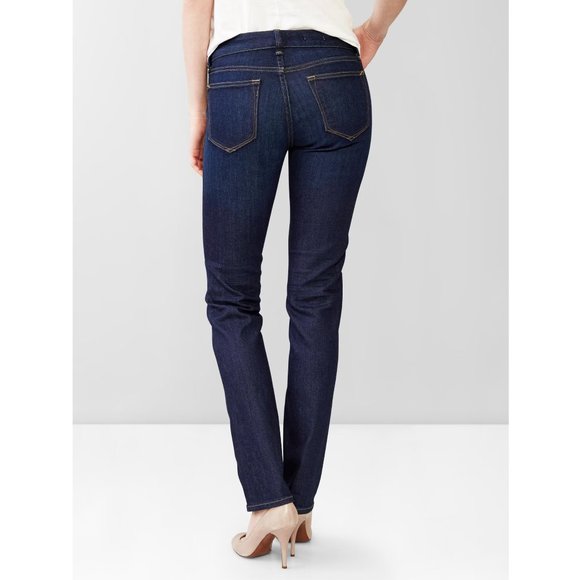 Gap 1969 Resolution Real Straight 33 / 16 Reg blue jeans - Picture 5 of 15